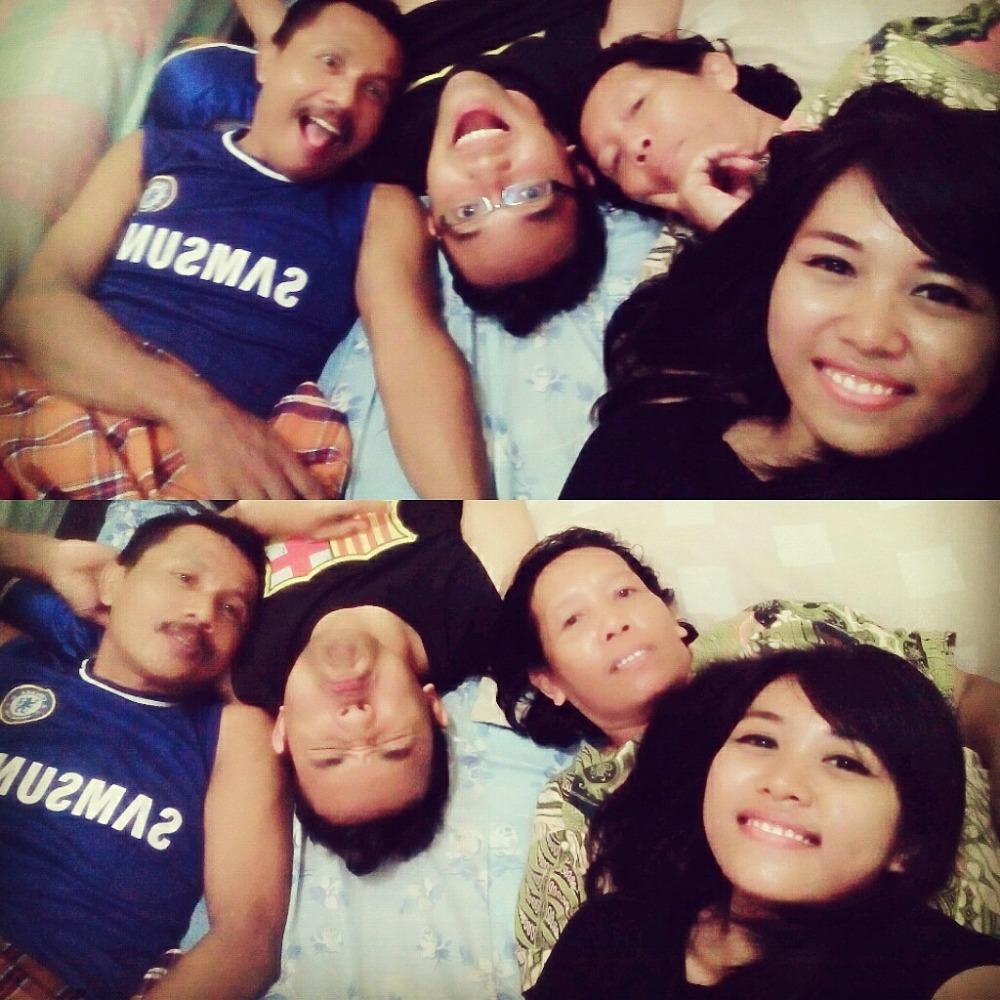 RiskySiput's tweet photo. Paling enak emang kalo lagi kumpul2 kaya gini.. \(^○^)/ 
Bahagia itu sederhana  (~°3°)~ http://t.co/ULEfhzJIY9