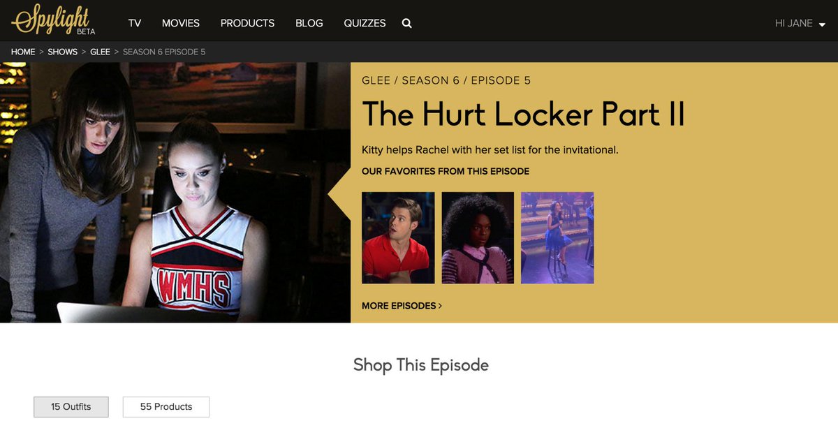 SpylightGlee's tweet image. Hurt Locker Part II up on #Spylight! Look forward to live tweeting EST about the fashion with #BTS photos!