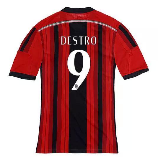 Destro will wear the number 9 jersey