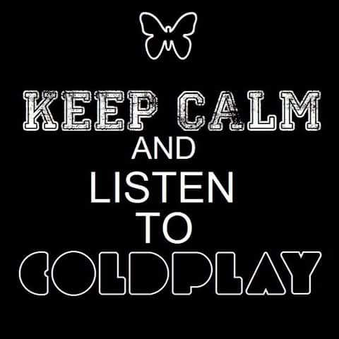 ColdplayKRW's tweet photo. Keep calm and listen to coldplay 🎶 http://t.co/YR5R9pWE4p