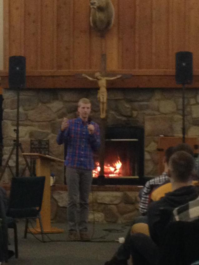 brentrdiller's tweet photo. @pakatak1 the gospel is living reality, an invitation to an adventure, not just a story #fanintoflame15 #SPOFIFteen http://t.co/XA1XtuvoEH