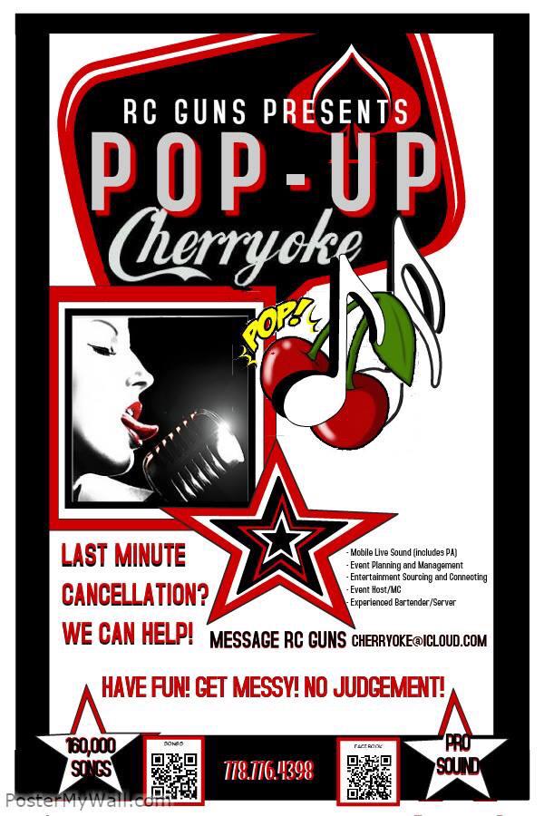 RcGuns's tweet photo. #tonight #popup  #cherryoke @PrincetonPub #nocover! 160,000 #songs #Vancouver  #karaoke #singing #free #rcguns http://t.co/aCnHXfZuhM