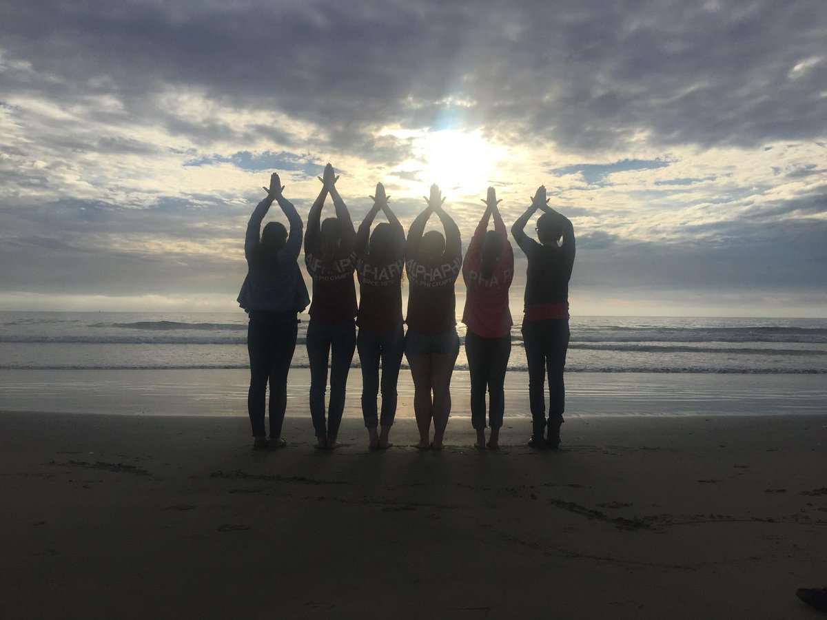 Our executive board is in California at the Alpha Phi Leadership Conference! #whitmanaphi