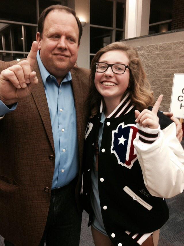 g_ashcan's tweet image. Ms. Tarbert! quality young lady. #varsity jacket