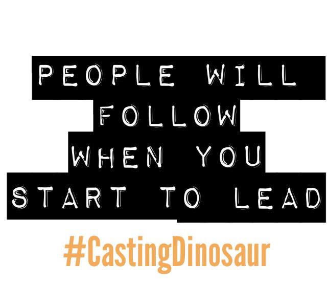 CastingDinosaur's tweet photo. Why am I not getting leading roles Casting Dinosaur? Well... I don't know...  Have you tried being a leader? http://t.co/auPfZTgI9d