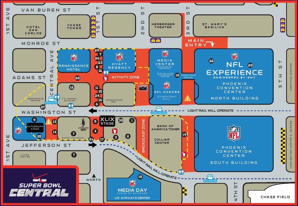 Downtown Phoenix Neighborhoods Map