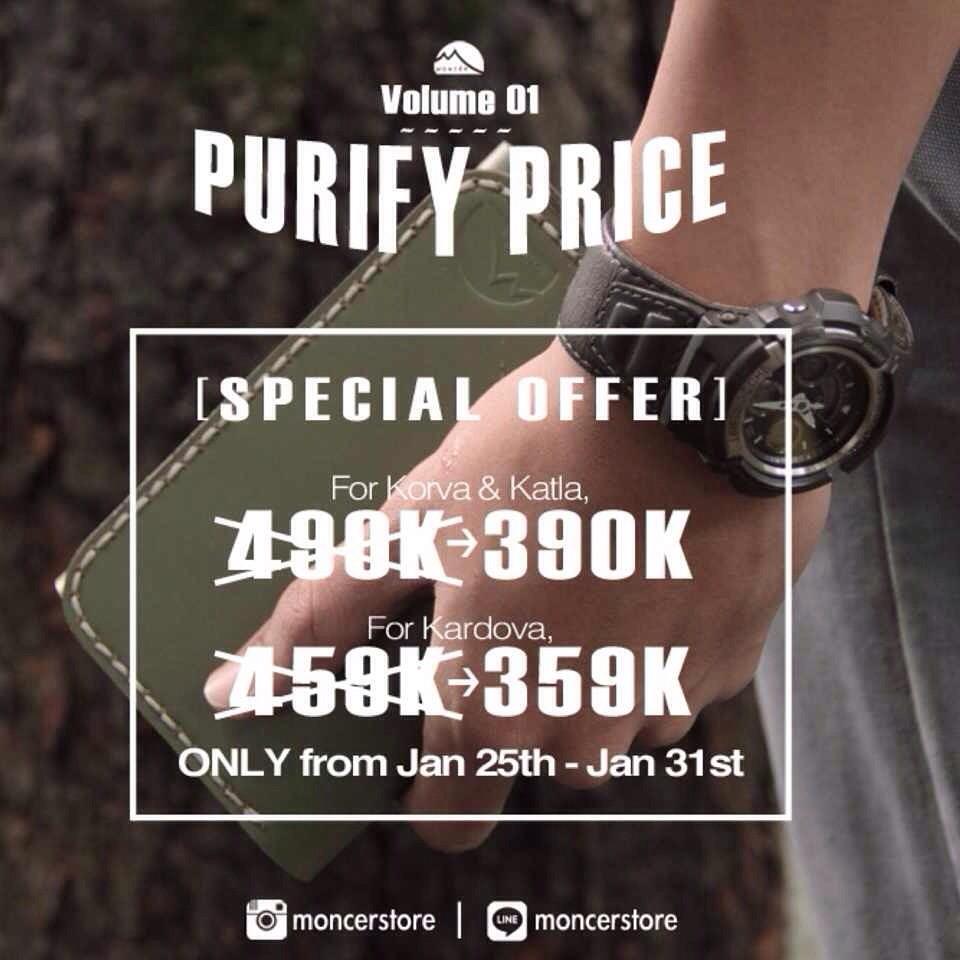 MoncerStore's tweet image. Good morning people!!
Today is the last day of promo so don't miss it! 
Contact us through LINE: Moncerstore ☺️