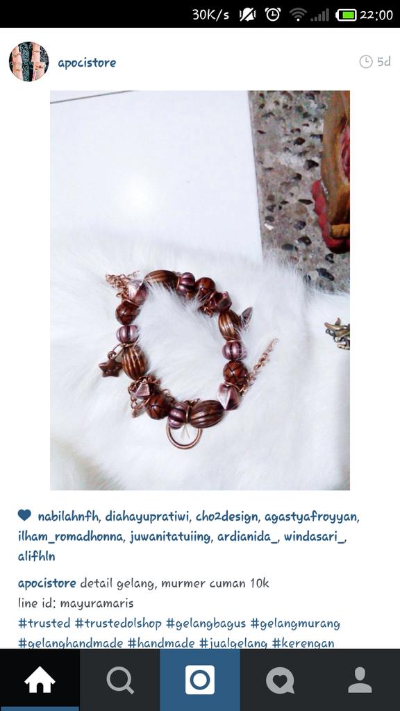 apocistore's tweet photo. #gelangmurmer #retrostyle #woodretro #newcatalogue #trustedolshop #trusted #gelang #aksesoris #stylish @promotegratis http://t.co/rmJBmnUT7Q