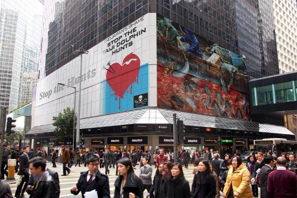 SeaShepherd404's tweet image. RT @B4Sue: @CoveGuardians perhaps do something like this? #tweet4taiji