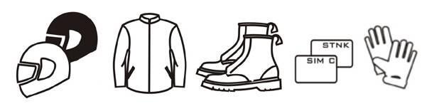 SR15C's tweet photo. Jangan lupa Safety Gear dan kelengkapan sebelum berkendara. #safetyriding http://t.co/8fsbSmzhlF