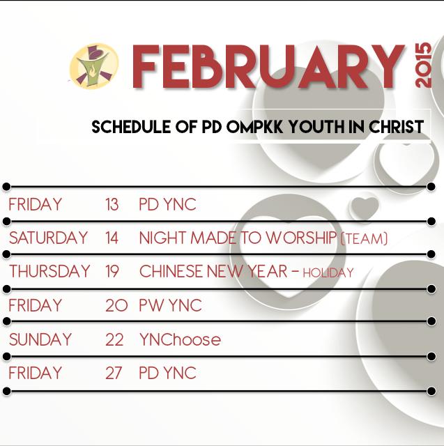 YnC_SanMon's tweet photo. Ini jadwal YNC di bulan februari 2015❤
Apabila ada pertanyaan bs langsung menghubungi kamii☺ http://t.co/6DxLoo8XyD