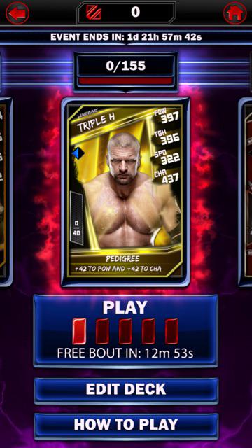 abayoff's tweet photo. @WWESuperCardRT big accomplishment for myself: made it to the Legendary tier with no losses and no ties http://t.co/GDlTEMmlBK
