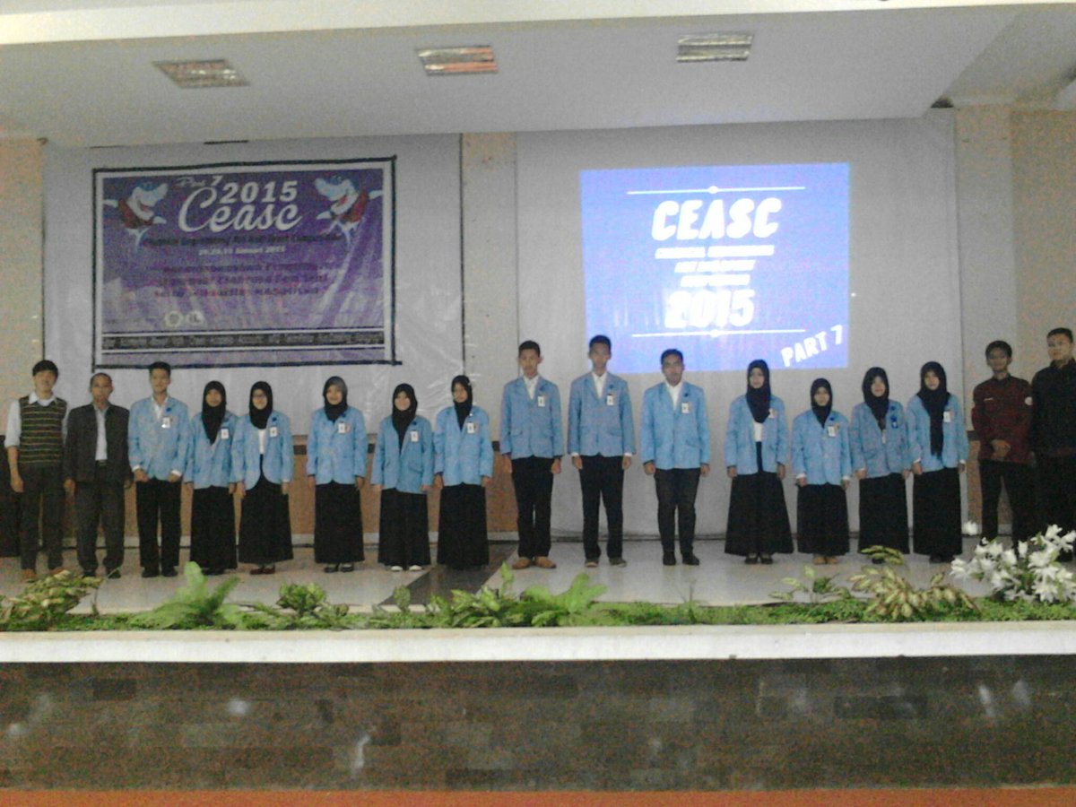 Selamat siang tadi telah di laksanakan nya pelantikan pengurus TSS angkatan 2014/2015 <a href="/hmj_teknikkimia/">HMJ Teknik Kimia</a> 
Happy weekend