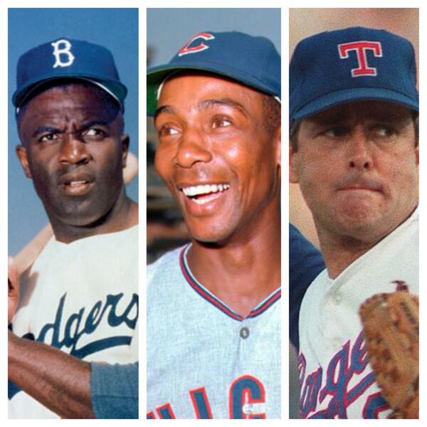 If birth dates were ball clubs, Jan. 31 would be champ! Happy birthday to Jackie Robinson, Ernie Banks & Nolan Ryan! 