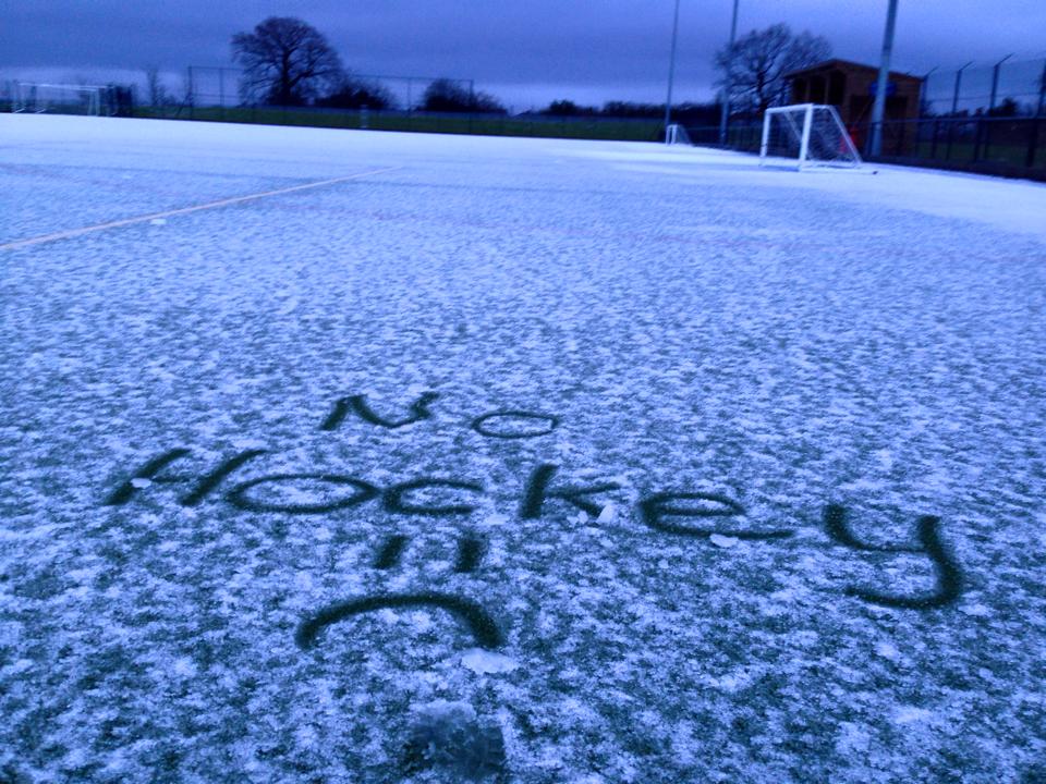 The ladies 1s @ 12.00 and men's 1s at 1.30 are both off. Awaiting news on the other home fixtures. Image: <a href="/seboydy/">Boydy</a>