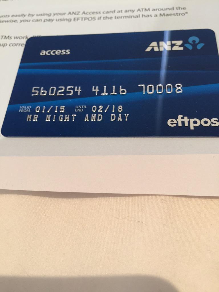 Just received this I the mail today. The address was correct but the name was definitely wrong on the card #bankfail