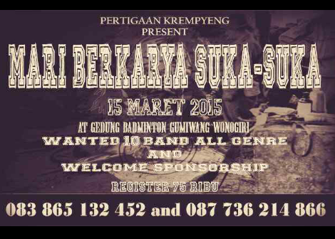 Siapppppp!!! #86 RT<a href="/wonogrinding/">wonogrindingsuckses</a>: <a href="/divergentMTLCR/">Divergent Official</a>  <a href="/BGRTA_/">BIGURETRA Official</a>  mari ikut ambil bagian kawan. "