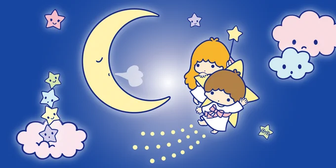 お月さま、お出掛けしたいみたいなの。そんな気分の時もあるよね。 