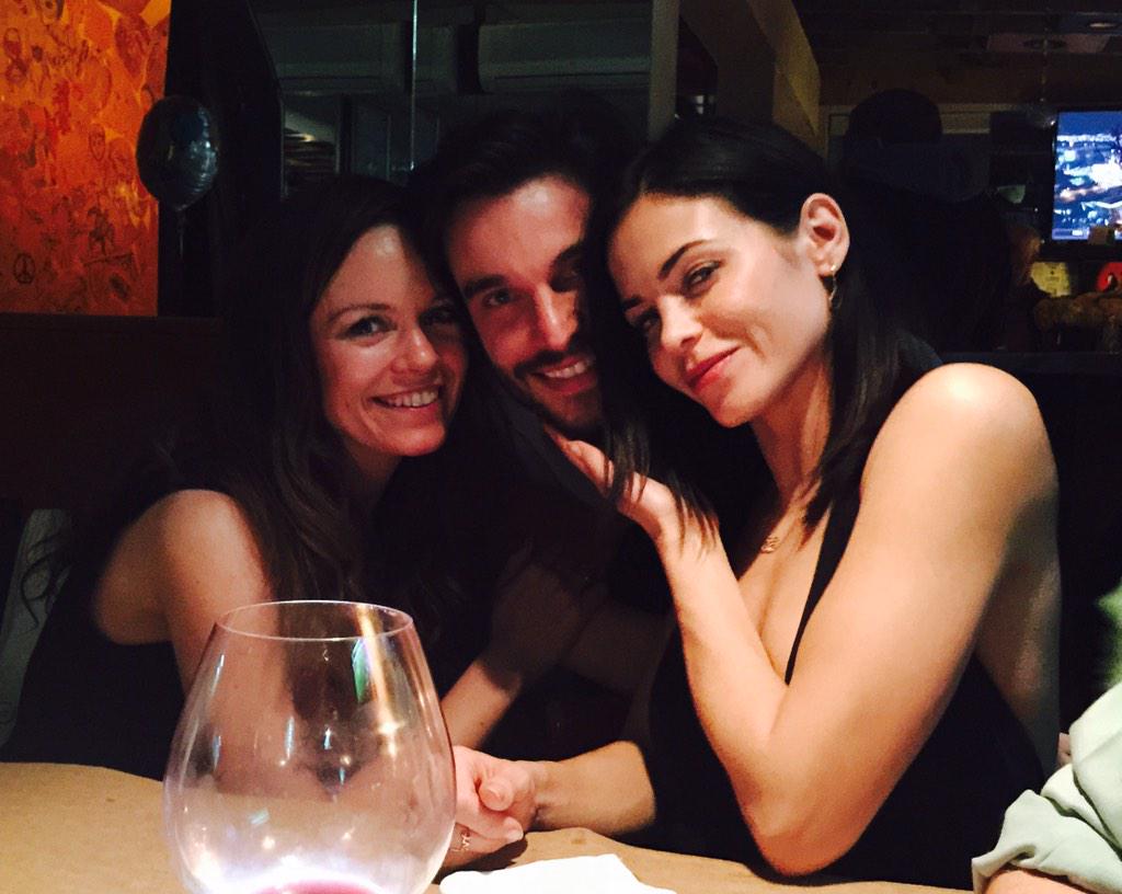 RichardHatem's tweet photo. Three hot witches @rachelboston @jennaldewan @danielditomasso #WitchesReunion http://t.co/0k7ZISTasb