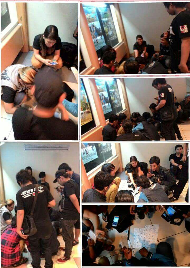 Detik2 waktu masuk gedung bioskop nobar @Rock_nLove_ with <a href="/kk_jawatimur/">kk_jatim</a> <a href="/kotakband_/">Official KOTAK</a> <a href="/cellakotak/">cella kotak</a> <a href="/tantrikotak/">Tantrisyalindri</a> kereeen