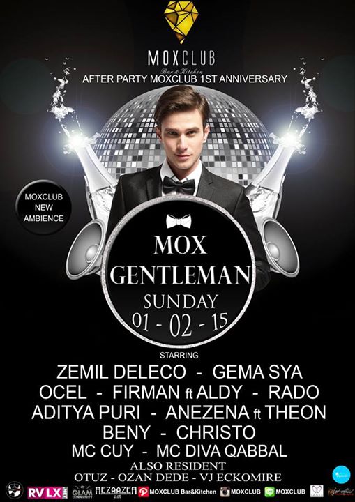 #SUNDAY 01'FEB <a href="/MOXCLUB/">MOXCLUB Bar&Kitchen</a> 'After Party MOXCLUB 1st Anniversary' &amp; 'Opening Party After Renovation' See u <a href="/indopartyclub/">indopartyclub</a>