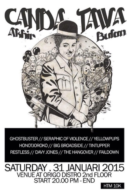 PadangOnStage's tweet image. Mari mnutup Januari bersenang ria di:
"CANDA TAWA Akhir Bulan"
Today / Origo Distro Lt. 2 / 20.00 WIB #SpeakUpYourGig