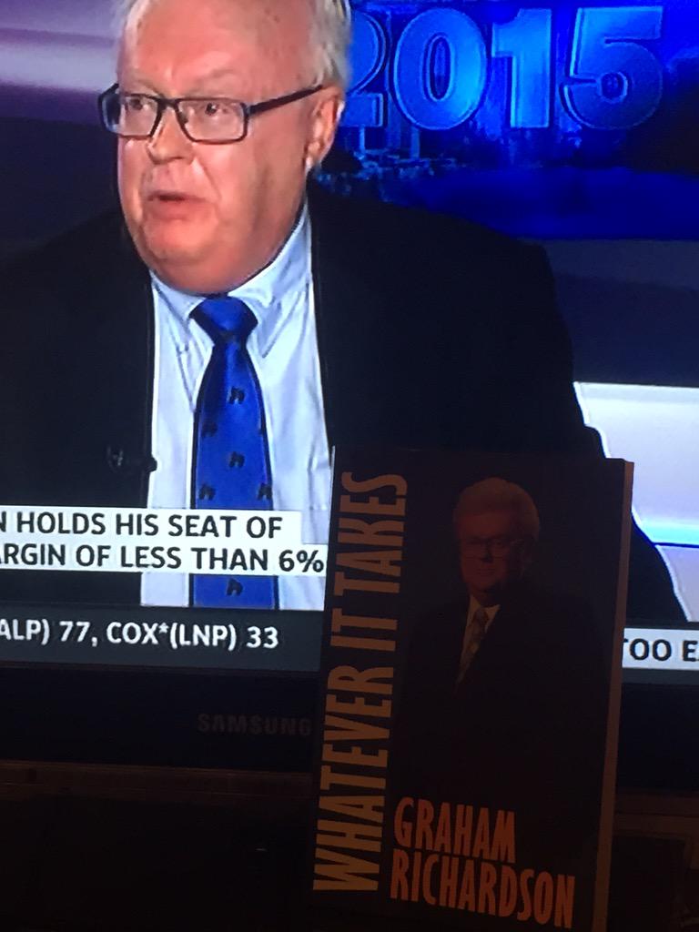cjsbishop's tweet image. Richo x 2 #qldvotes2015