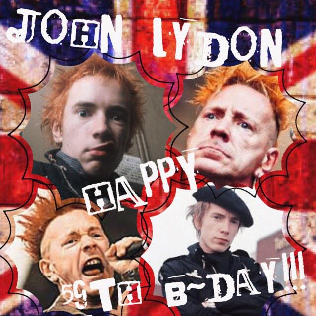 John Lydon 

( V of Sex Pistols, P.I.L. )

Happy 59th Birthday to You!

31 Jan 1956  