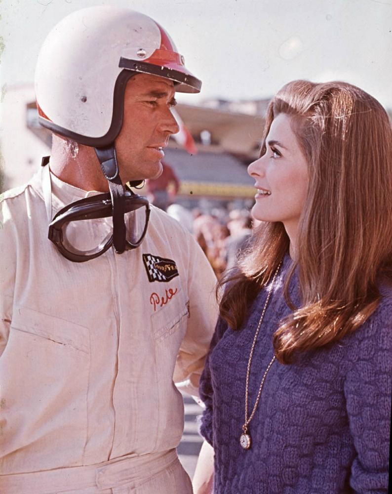 James Garner and Jessica Walter in GRAND PRIX  1966.  Happy birthday Miss Walter. 
