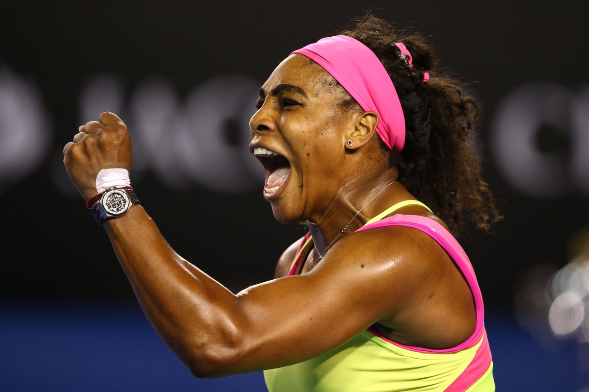 BBCSport's tweet photo. Game, set &amp; match to @serenawillams 6-3 7-6 over @MariaSharapova to win her 19th Grand Slam http://t.co/wLLMVICYMH http://t.co/BYzljG4AHy
