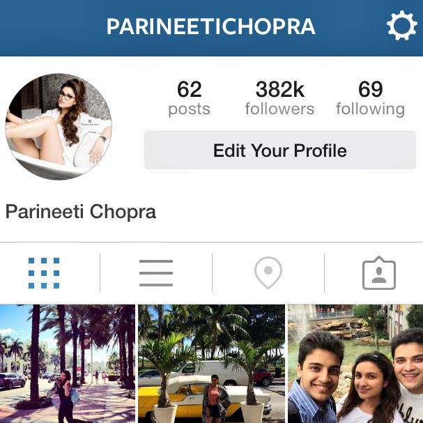 ParineetiChopra's tweet photo. Instagram. http://t.co/1P6aloKJfh