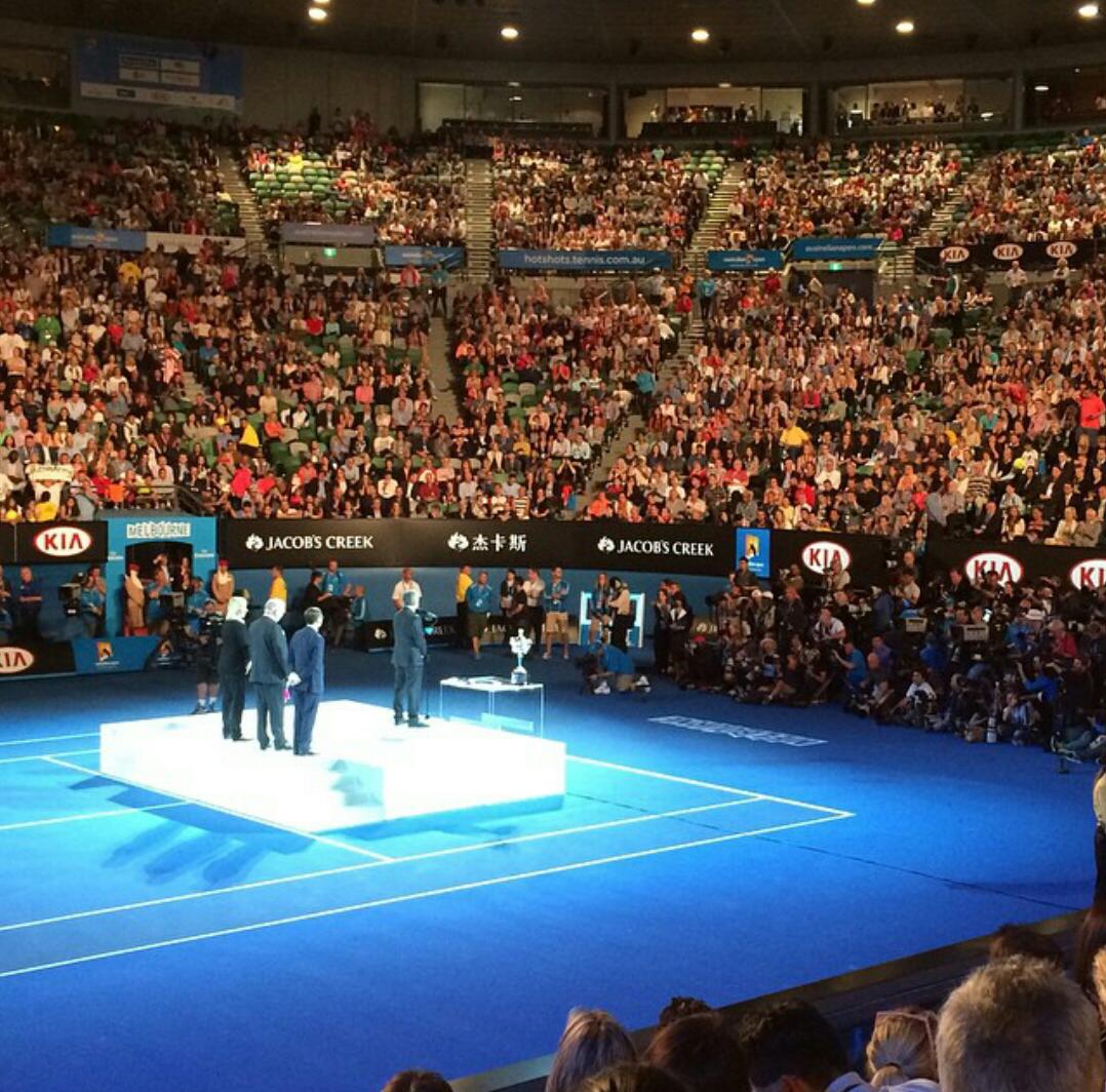 djceazar's tweet photo. Sir? @ope_adroit: 🙌 Deji@djCeazar: The crowd out here is crazy! Tomorrow would be sick! Way to go Serena! #winning http://t.co/gVXk2t5D2M""