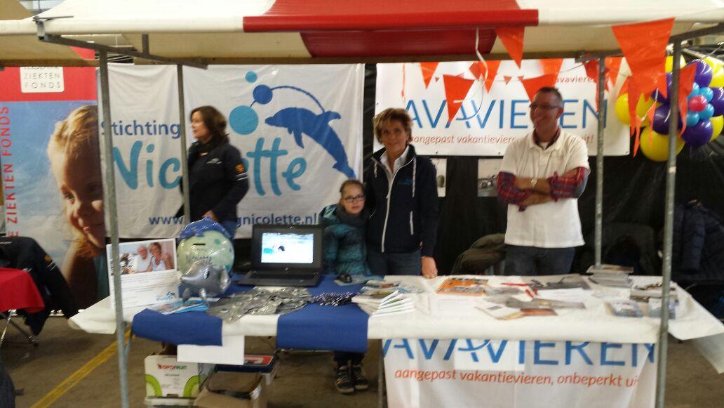 Stichting Nicolette aanwezig op de Wollebrand Cross