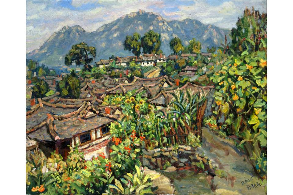 An exhibition of N. Korean paintings showcases art from the world's most isolated country.
on.wsj.com/1tJEp0R