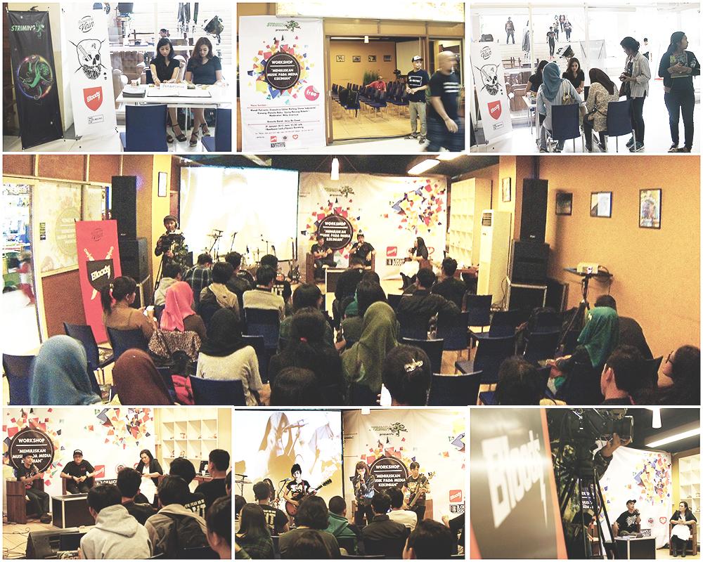 Workshop with <a href="/Rilis_Striming/">RILIS!</a> <a href="/wenzrawk/">Wendi Putranto 🇵🇸</a> <a href="/Kimun666/">Kimun666 Core</a> <a href="/mitaimoruya/">Mita SF Imoruya</a> &amp; <a href="/Official_JenyBG/">JENY BE GOOD</a> at <a href="/beerhouse_cafe/">Cafe Resto, Bandung</a>