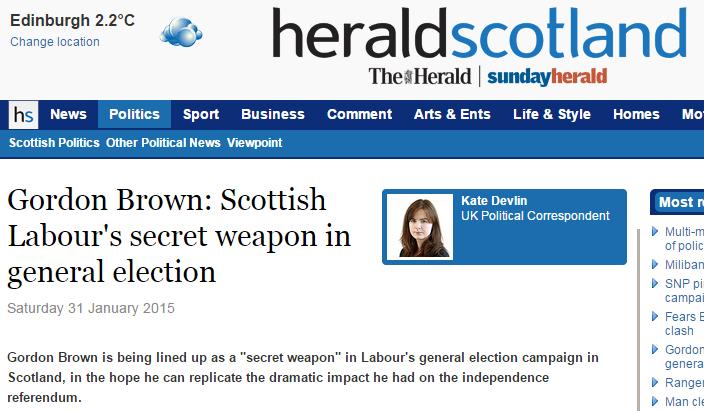 indyrefolizer's tweet photo. The lost art of keeping a secret #KateDevlin #GordonBrown #theHerald #indyref http://t.co/Yta4dF8seN http://t.co/SMWApuDnW4