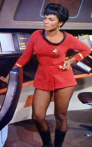 Ray Mach on Twitter: "Back in time with sexy #milf Lieutenant Uhura off