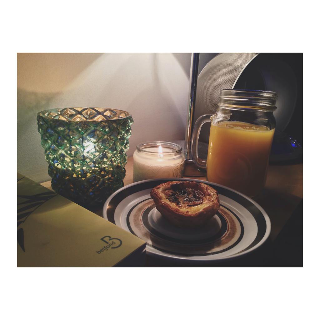 Gâterie du samedi matin: le pastel de nata de <a href="/LoureiroHelena/">helena loureiro</a> / du @cantinholisboa. ❤️