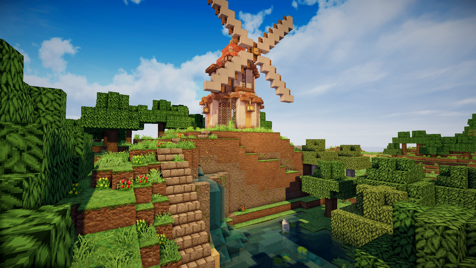 تويتر たつや على تويتر 初めて風車作ったけど楽しかったです マイクラ建築60分一本勝負 Http T Co Dckuc7vawv