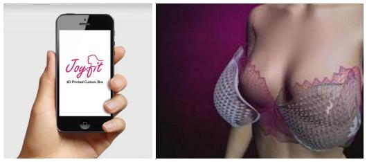 hazzdesign's tweet photo. I'm in but don't forget style. "#Joyfit #3dprinted bra, the future of lingerie?
http://t.co/yutad1wpkv #DesignToFit http://t.co/J4bl9GuXQn"