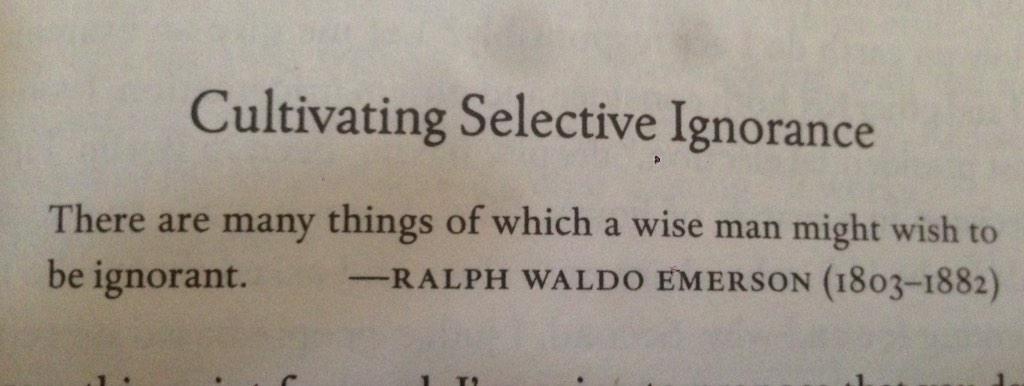 ZAlSuhaibani's tweet photo. cultivating selective ignorance .. #qouteoftheday #Wisdomination #wisemen http://t.co/rF5TUYCToa