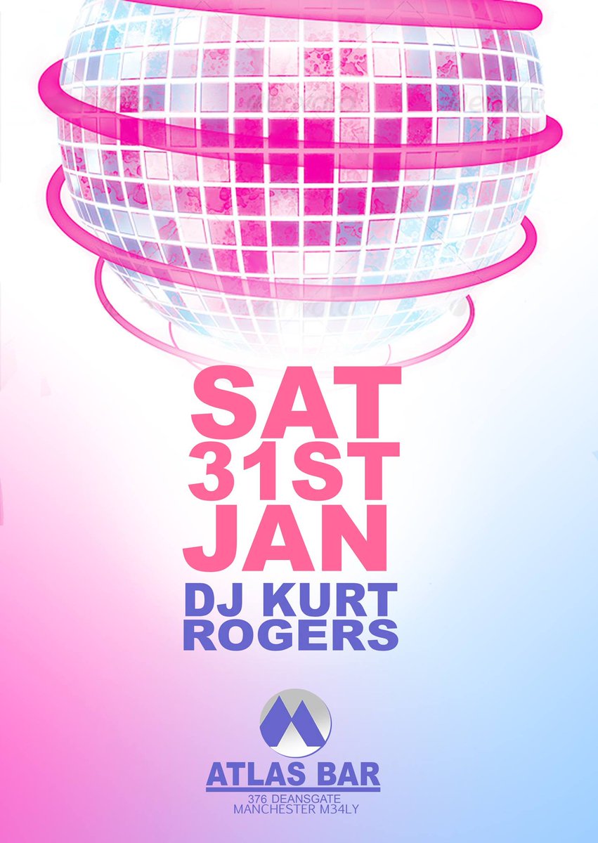 TheAtlasBar's tweet photo. TONIGHT: DJ Kurt Rogers joins us for a #payweekendparty Dance/Pop/Chart all the way... Saturday night starts HERE! http://t.co/orY71LuBEM