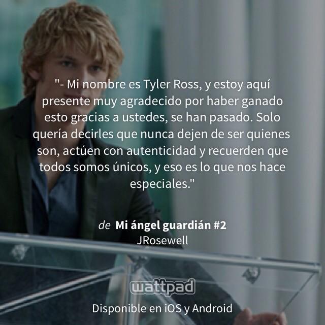 jrosewell1's tweet photo. "Recuerden que todos somos únicos, y eso es lo que nos hace especiales" #TylerRoss #RectaFinalMAG http://t.co/sWANKsYjjs