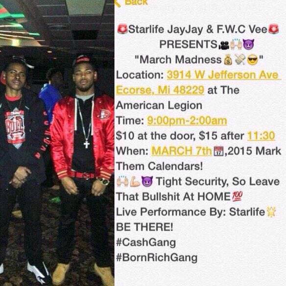 StarLife_Promo's tweet photo. Its Gone Be A Classic , Starlife &amp; Cash Gang 💯 http://t.co/609b47rhc6