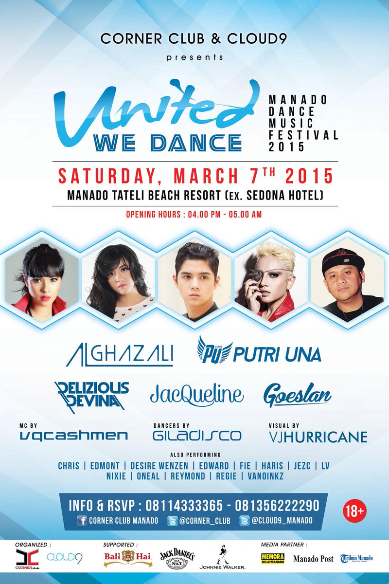 Prepare yourself for the biggest outdoor party in manado on march 7th 2015 #mdmf #UnitedWeDance