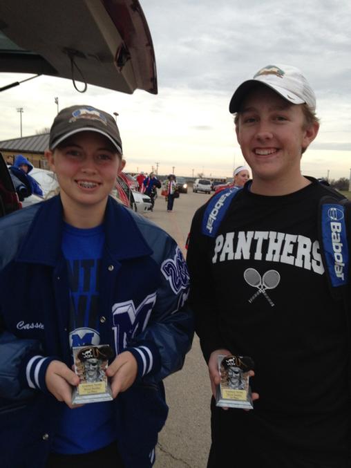 1st place mixed doubles!!!