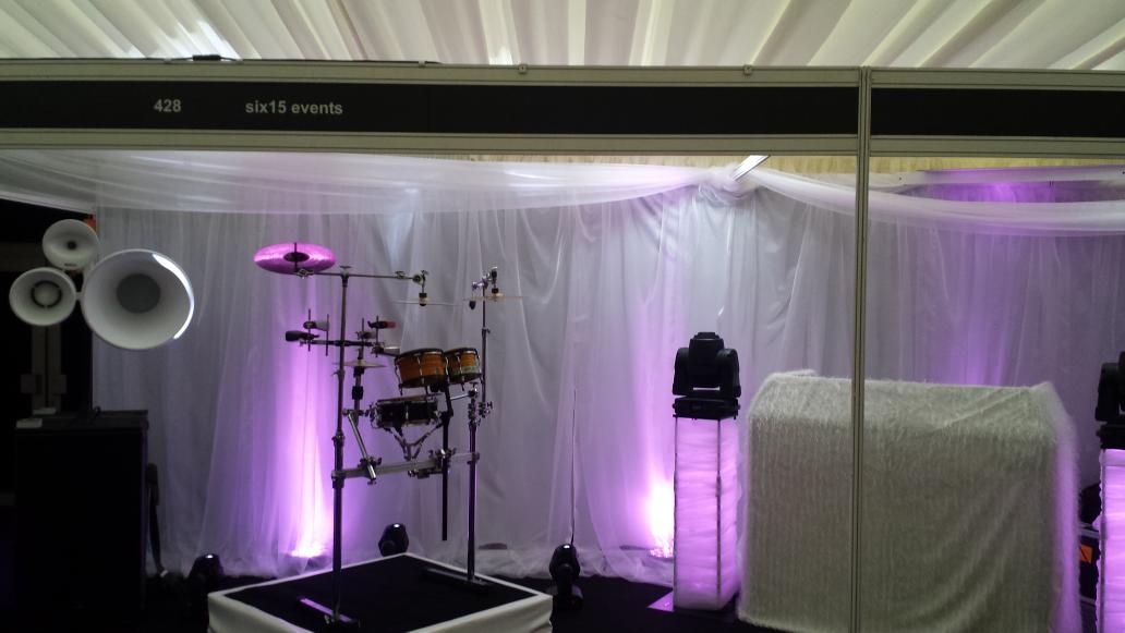 six15events's tweet image. An unbelievable response at stand 428 today where we showcased our bespoke DJs &amp;amp; live entertainment. #TPWS