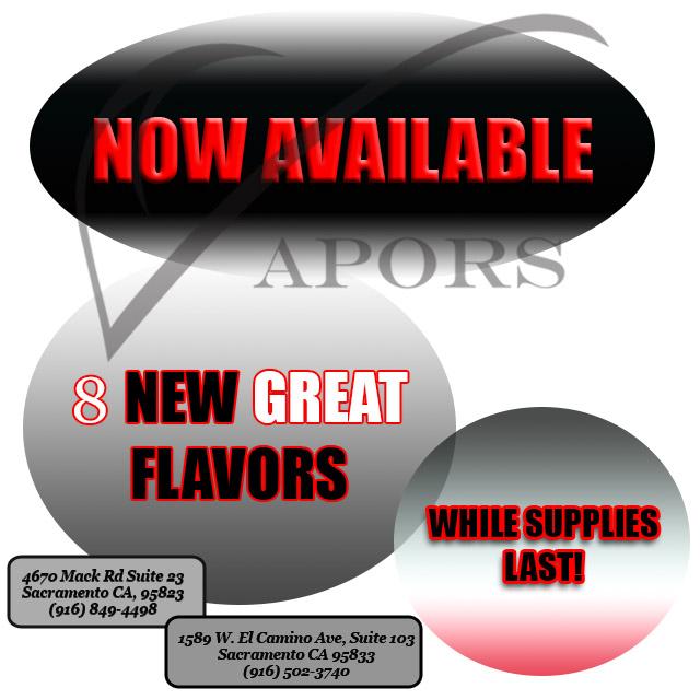 sacvapor's tweet image. All new flavors are NOW AVAILABLE!
#breakfluid #hiddenmenu
