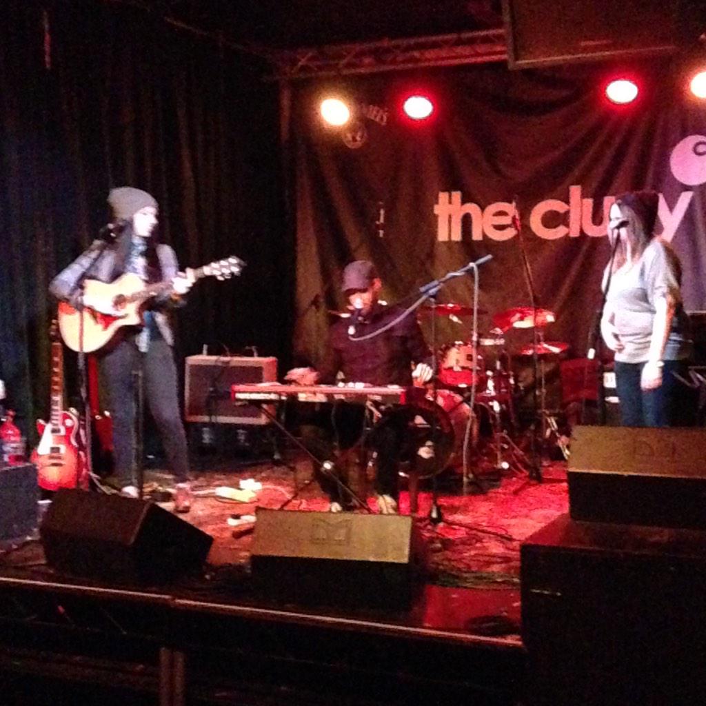 Not 1. Not 2. But 3! <a href="/3atSea/">3 at Sea</a> have just kicked off their set for <a href="/MadHatterHQ/">Mad Hatter</a> down at @thecluny Still £5 &amp;more to come