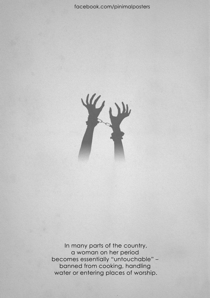 PinimalPosters's tweet photo. @genderlogindia @FemIndProject Part of our We are Indians series. Flip sides of the cultures. http://t.co/fLjZAzk8GD